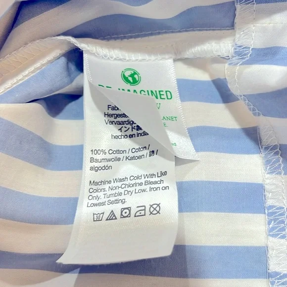 J.Crew NWOT cottage dress 💯 cotton size large - Picture 7 of 10